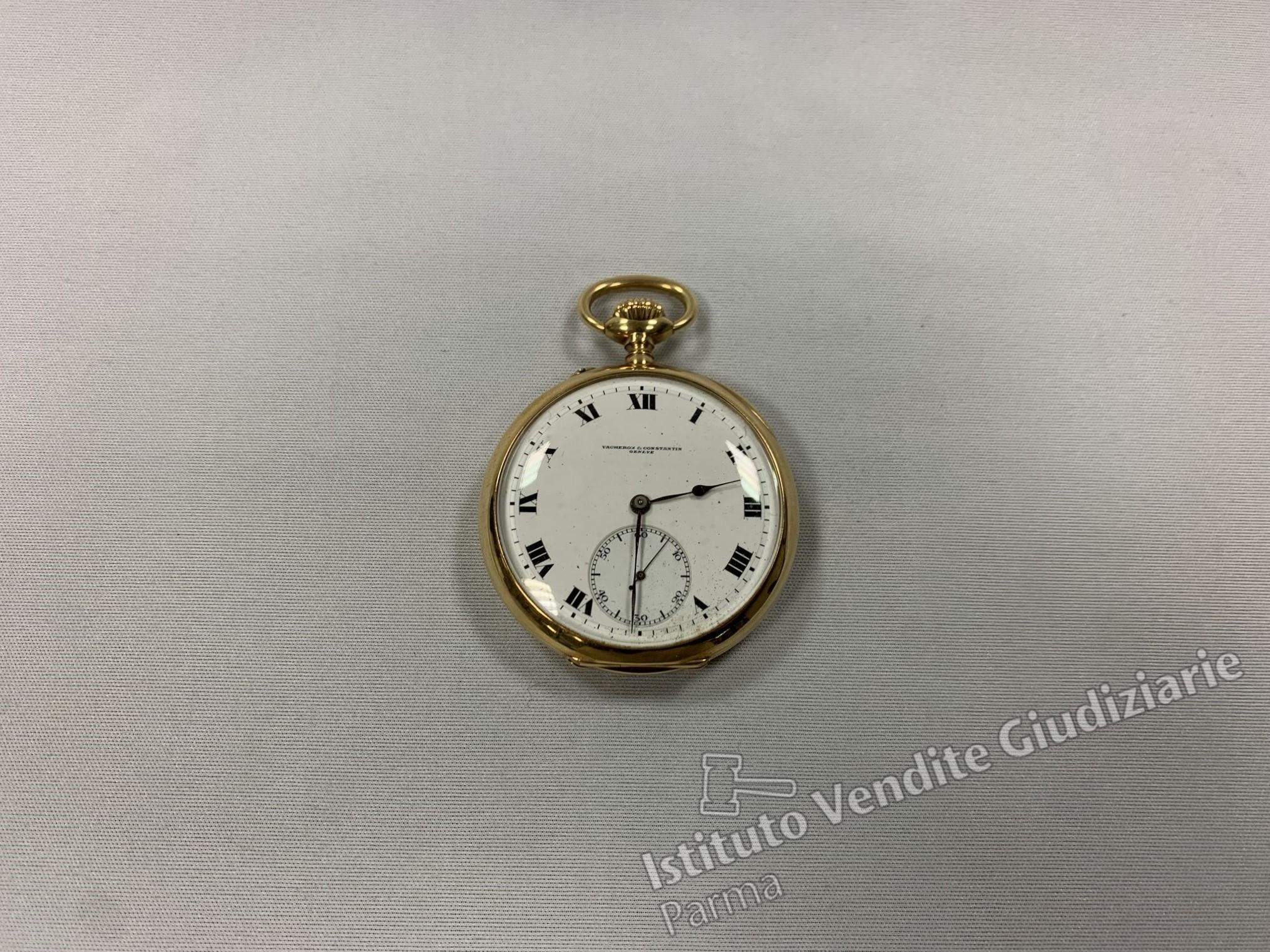 Lotto 4 Orologio da tasca VACHERON E CONSTANTIN doppia cassa in